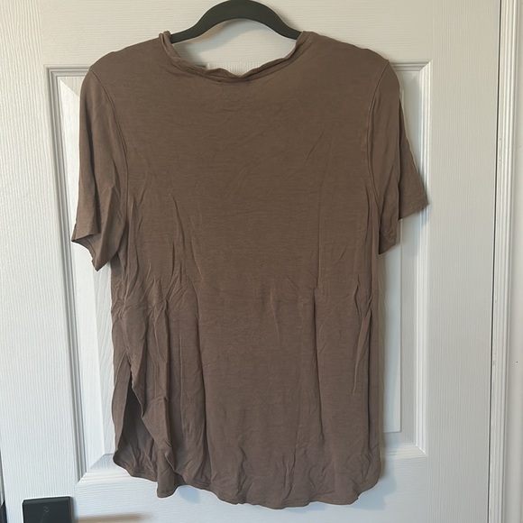 BUNDLE 3/$12 Dynamite Taupe Tunic T Shirt - Picture 5 of 5